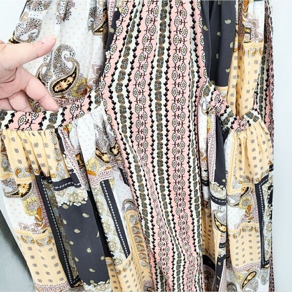 Matilda Jane Adventure Begins Multi Print Block Perfectly Paisley Maxi Dress - Picture 5 of 12